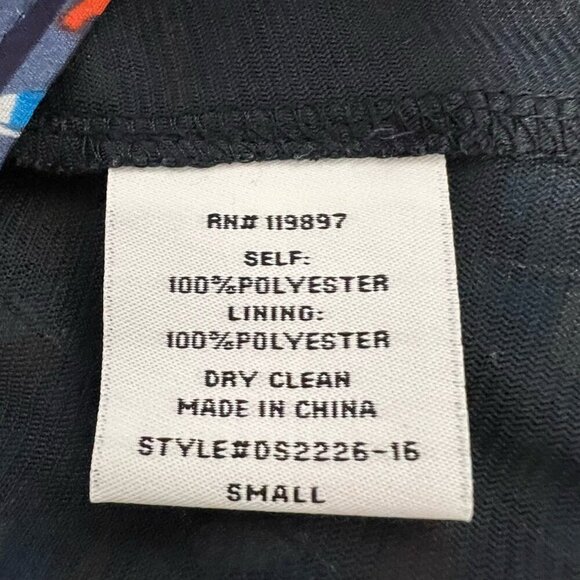 41 Hawthorn Womens Sundress Multicolor Stripe Sailboat Print Mini Halter Neck S - Picture 10 of 11